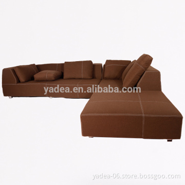 2016 sofa set new designs fabric corner sofa bend sofa